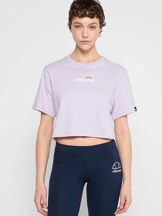 Zdjęcie produktu T-shirt z nadrukiem Ellesse liliowy
