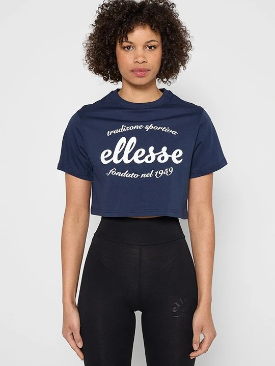 Zdjęcie produktu T-shirt z nadrukiem Ellesse granatowy