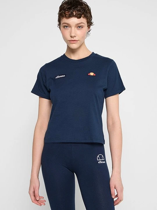 Zdjęcie produktu T-shirt z nadrukiem Ellesse granatowy