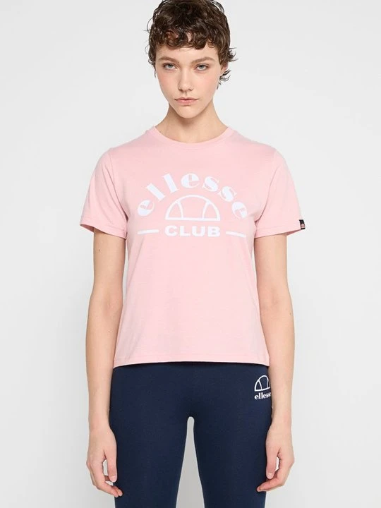 Zdjęcie produktu T-shirt z nadrukiem Ellesse jasnoróżowy