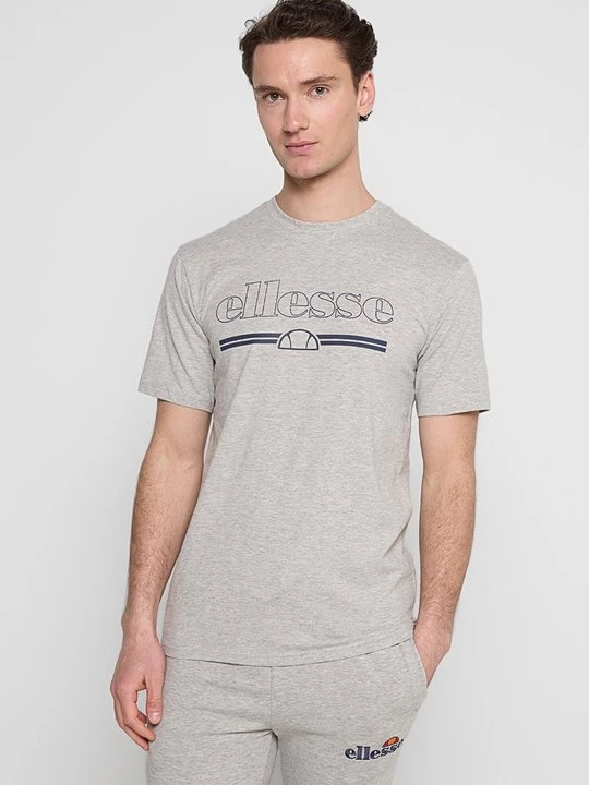 Zdjęcie produktu T-shirt z nadrukiem Ellesse jasnoszary