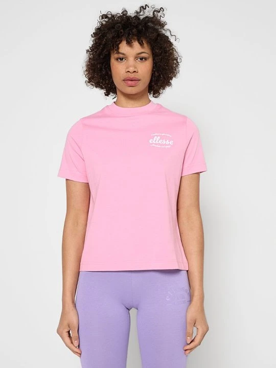 Zdjęcie produktu T-shirt z nadrukiem Ellesse różowy