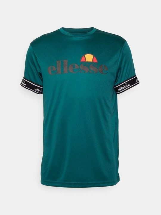 Zdjęcie produktu T-shirt z nadrukiem Ellesse ciemnozielony
