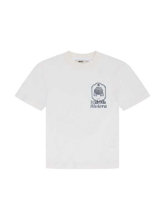 Zdjęcie produktu T-shirt z nadrukiem Ellesse mleczny