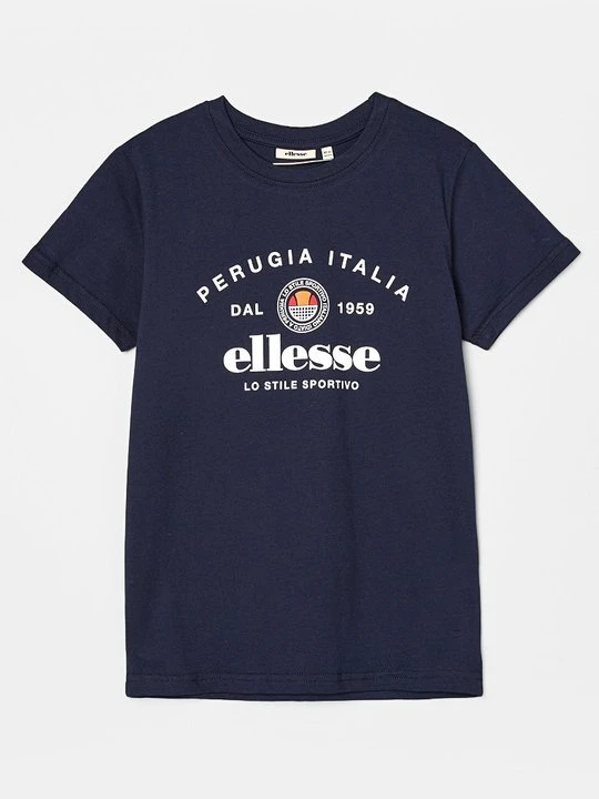 Zdjęcie produktu T-shirt z nadrukiem Ellesse granatowy