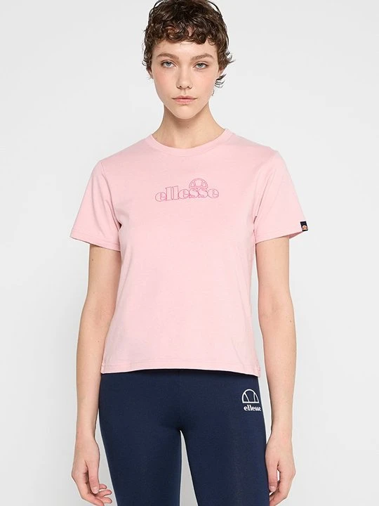 Zdjęcie produktu T-shirt z nadrukiem Ellesse jasnoróżowy