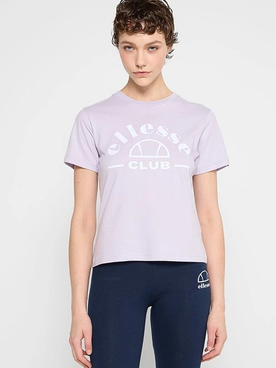 Zdjęcie produktu T-shirt z nadrukiem Ellesse liliowy