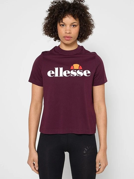 Zdjęcie produktu T-shirt z nadrukiem Ellesse fioletowy