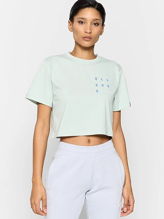 Zdjęcie produktu T-shirt z nadrukiem Ellesse miętowy