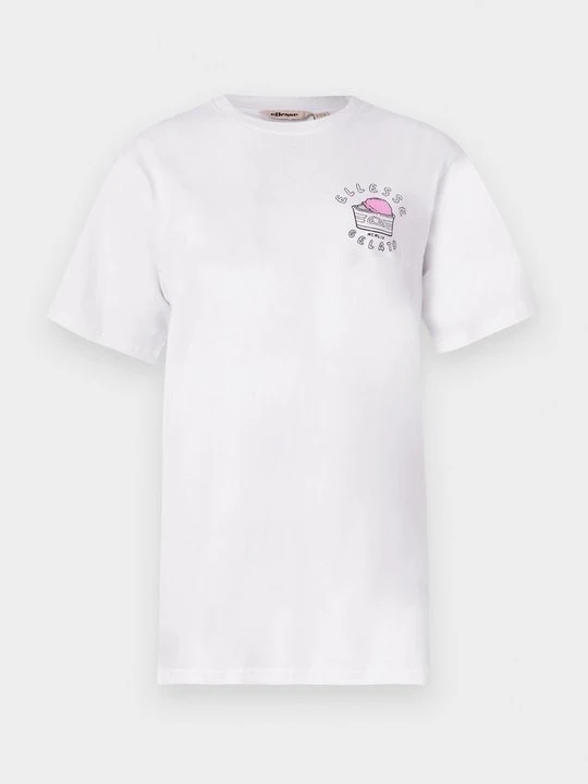 Zdjęcie produktu T-shirt z nadrukiem Ellesse biały