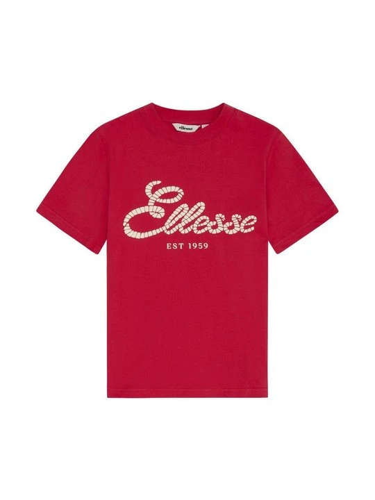 Zdjęcie produktu T-shirt z nadrukiem Ellesse czerwony
