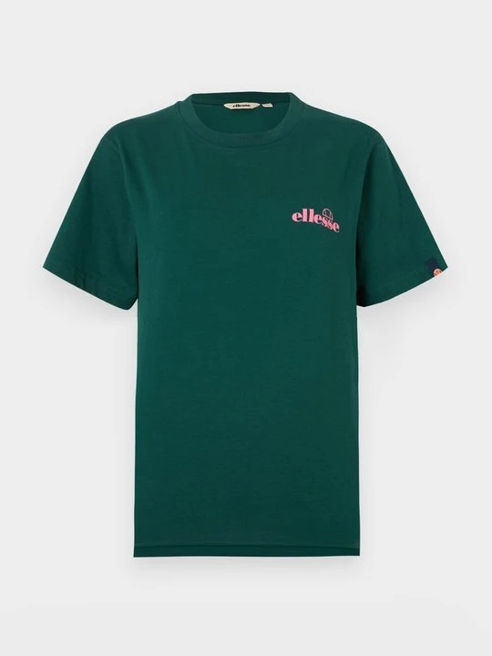 Zdjęcie produktu T-shirt z nadrukiem Ellesse ciemnozielony