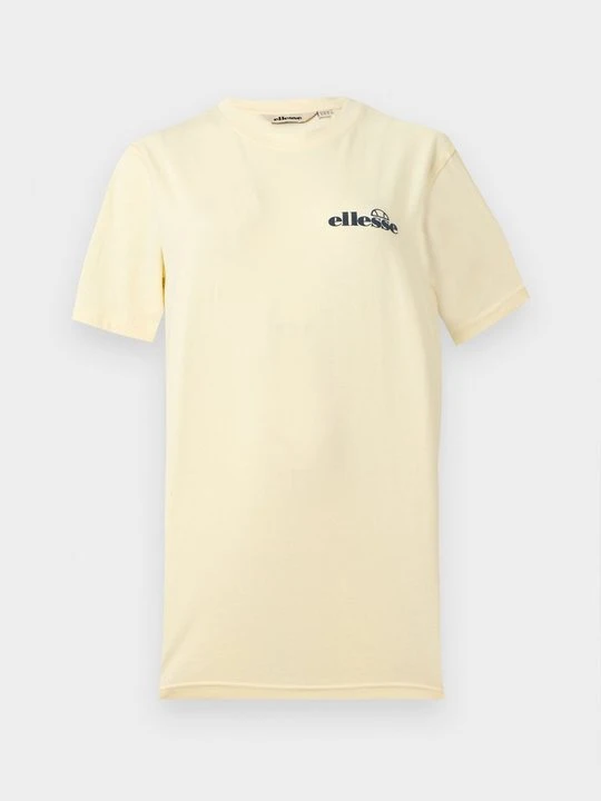 Zdjęcie produktu T-shirt z nadrukiem Ellesse jasnożółty