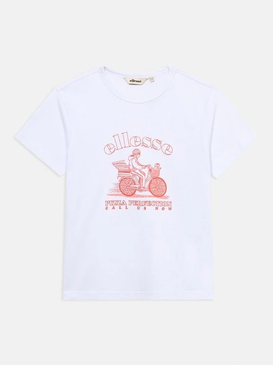 Zdjęcie produktu T-shirt z nadrukiem Ellesse biały