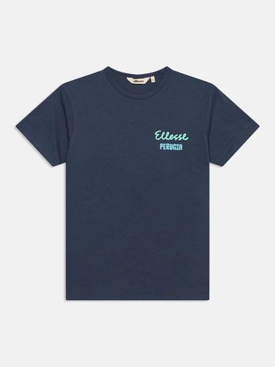 Zdjęcie produktu T-shirt z nadrukiem Ellesse granatowy