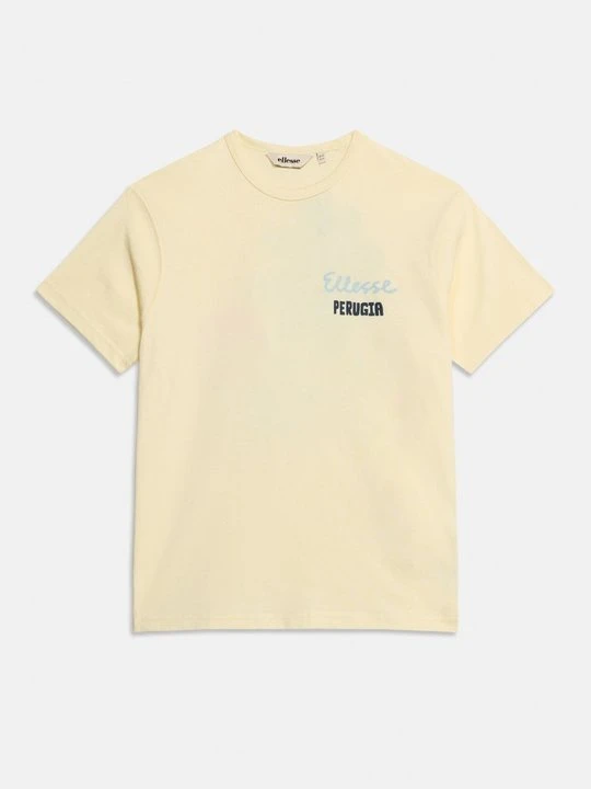 Zdjęcie produktu T-shirt z nadrukiem Ellesse jasnożółty