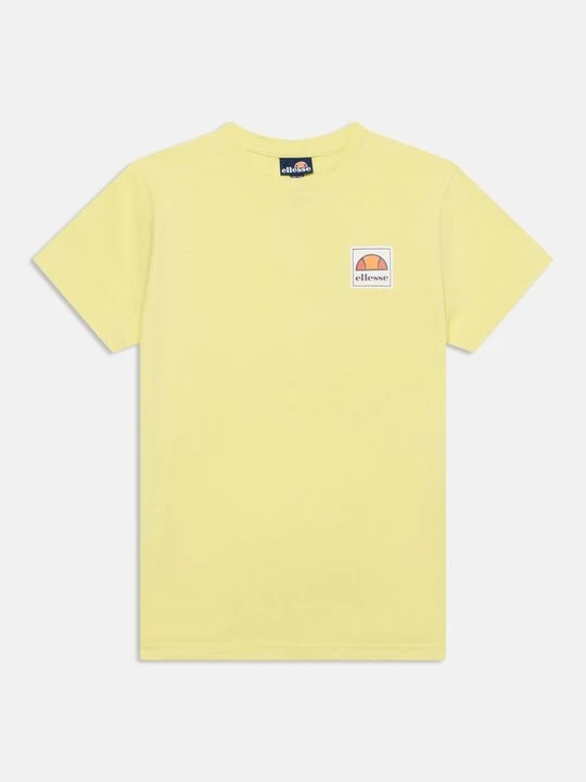 Zdjęcie produktu T-shirt z nadrukiem Ellesse jasnożółty