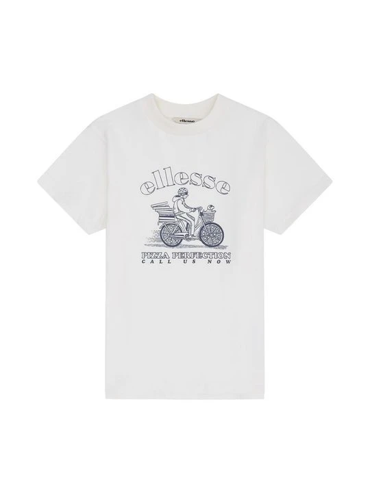 Zdjęcie produktu T-shirt z nadrukiem Ellesse mleczny