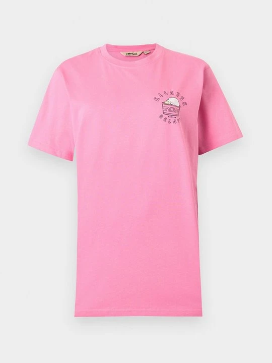 Zdjęcie produktu T-shirt z nadrukiem Ellesse różowy