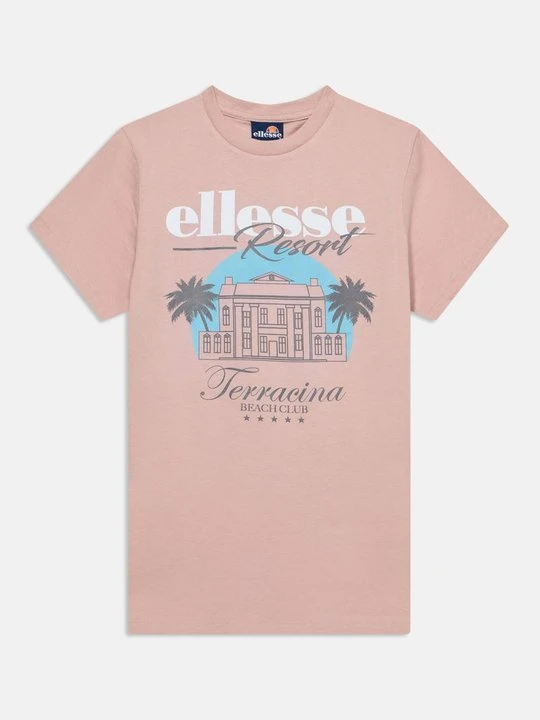 Zdjęcie produktu T-shirt z nadrukiem Ellesse różowy