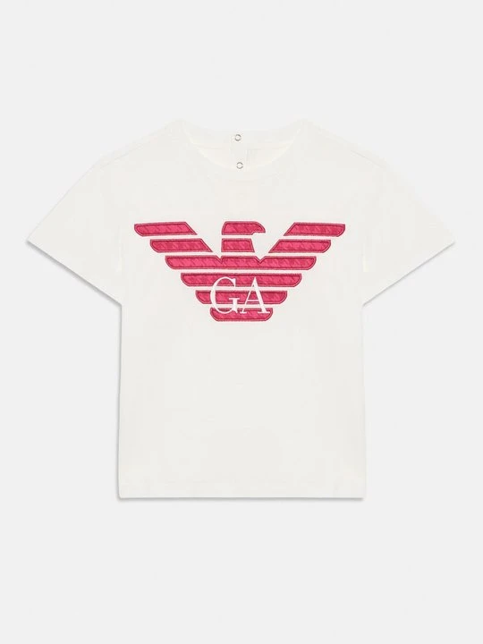 Zdjęcie produktu T-shirt z nadrukiem Emporio Armani biały