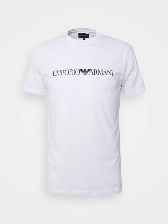 Zdjęcie produktu T-shirt z nadrukiem Emporio Armani biały