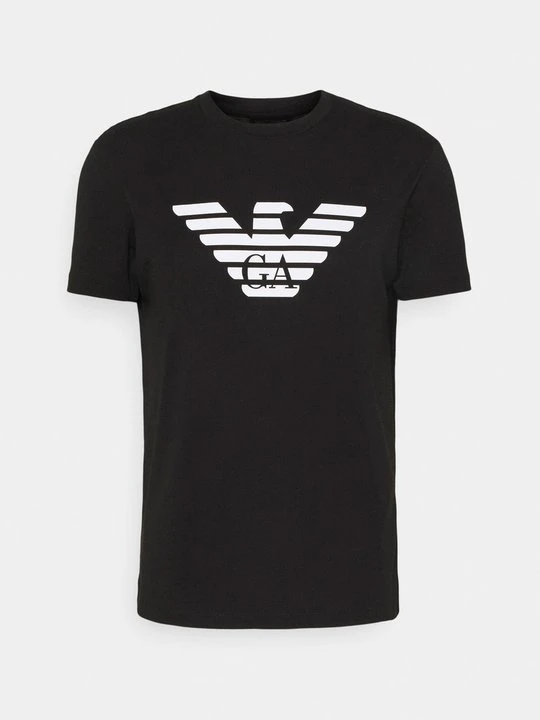 Zdjęcie produktu T-shirt z nadrukiem Emporio Armani czarny