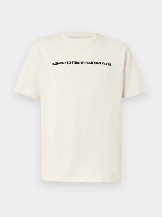 Zdjęcie produktu T-shirt z nadrukiem Emporio Armani biały
