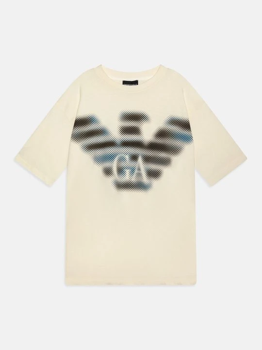 Zdjęcie produktu T-shirt z nadrukiem Emporio Armani biały