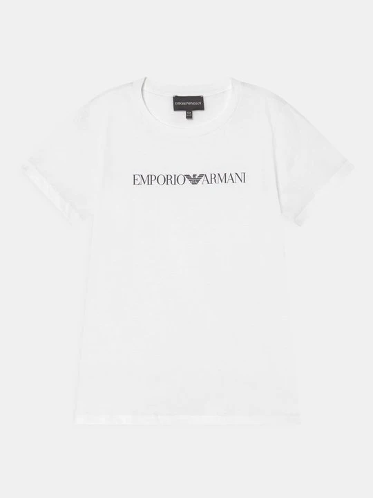 Zdjęcie produktu T-shirt z nadrukiem Emporio Armani biały