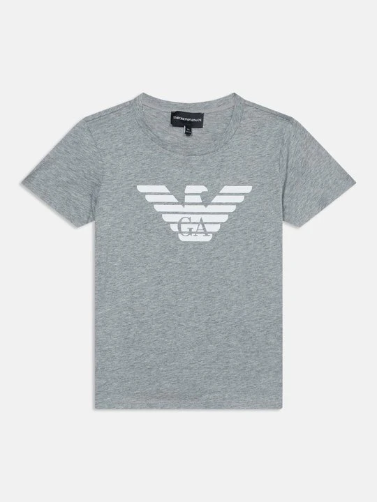 Zdjęcie produktu T-shirt z nadrukiem Emporio Armani jasnozielony