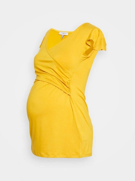 Zdjęcie produktu T-shirt z nadrukiem Envie De Fraise ciemnożółty
