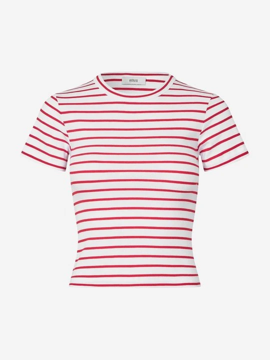Zdjęcie produktu T-shirt z nadrukiem Envii biały