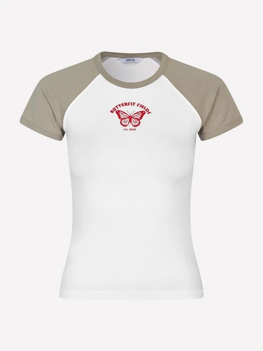 Zdjęcie produktu T-shirt z nadrukiem Envii biały