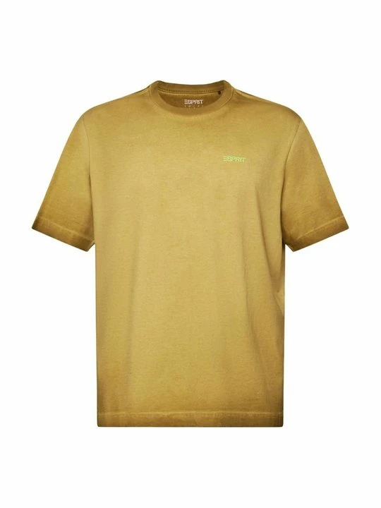 Zdjęcie produktu T-shirt z nadrukiem Esprit zielony melanż