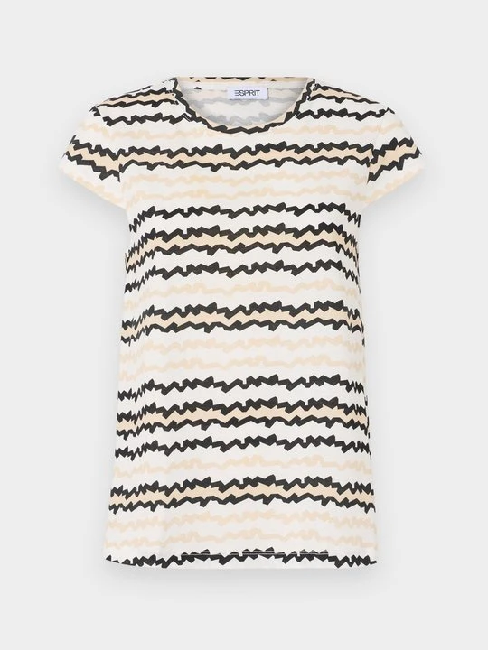 Zdjęcie produktu T-shirt z nadrukiem Esprit biały