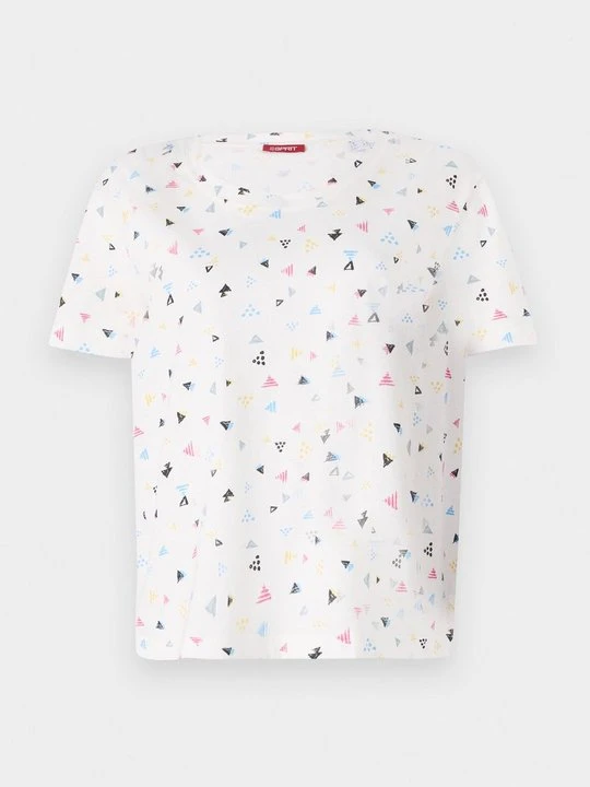 Zdjęcie produktu T-shirt z nadrukiem Esprit mleczny