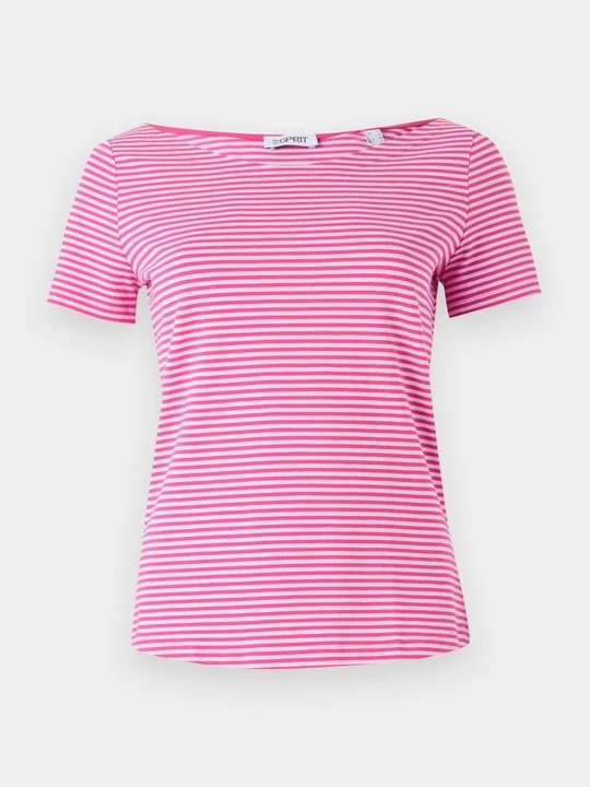 Zdjęcie produktu T-shirt z nadrukiem Esprit różowy