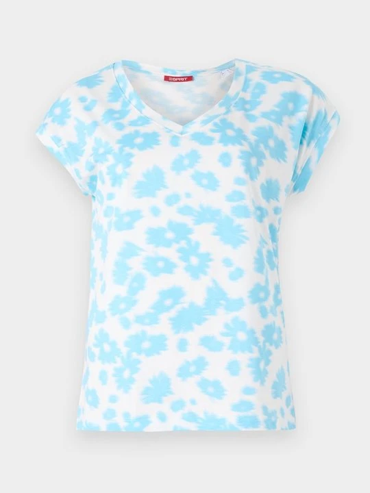 Zdjęcie produktu T-shirt z nadrukiem Esprit mleczny