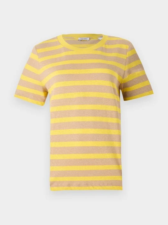 Zdjęcie produktu T-shirt z nadrukiem Esprit żółty