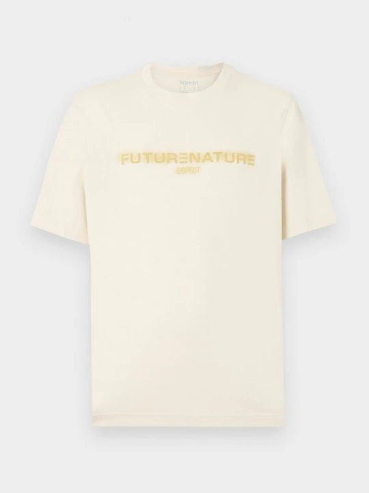 Zdjęcie produktu T-shirt z nadrukiem Esprit pomarańczowy