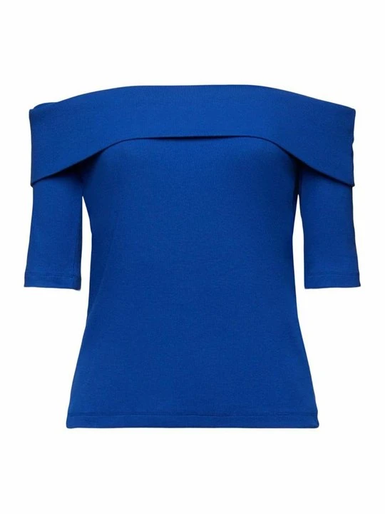Zdjęcie produktu T-shirt z nadrukiem Esprit niebieski