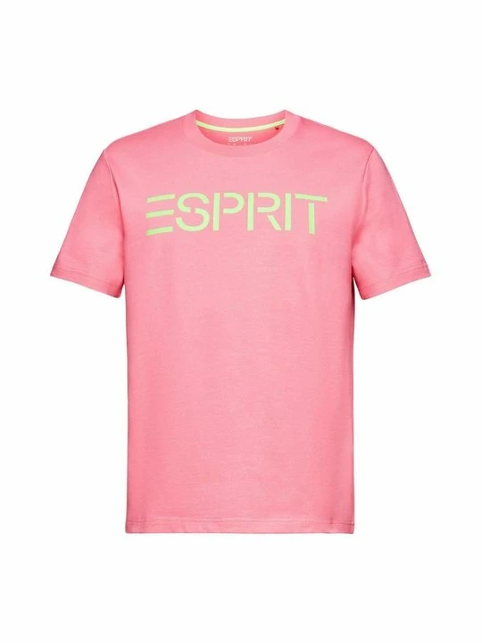 Zdjęcie produktu T-shirt z nadrukiem Esprit różowy