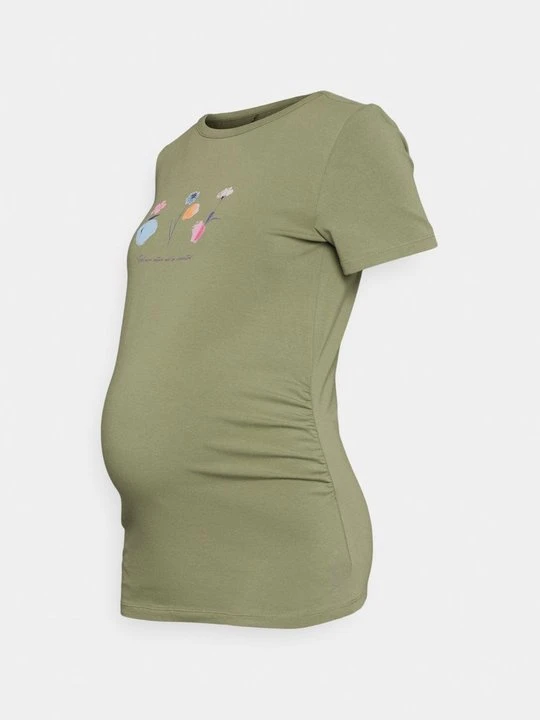 Zdjęcie produktu T-shirt z nadrukiem Esprit khaki