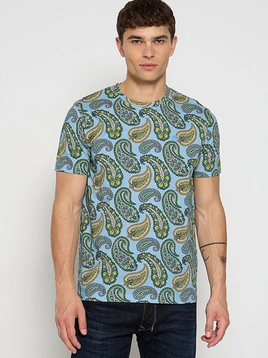 Zdjęcie produktu T-shirt z nadrukiem ETRO