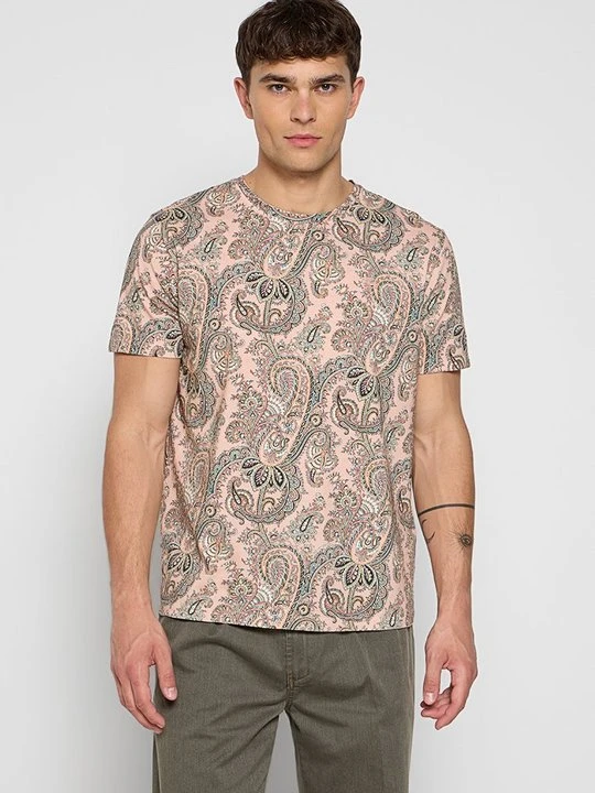 Zdjęcie produktu T-shirt z nadrukiem ETRO