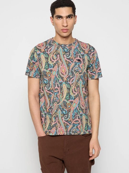 Zdjęcie produktu T-shirt z nadrukiem ETRO