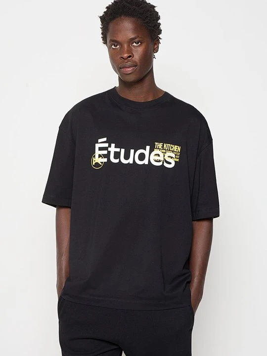 Zdjęcie produktu T-shirt z nadrukiem Études czarny