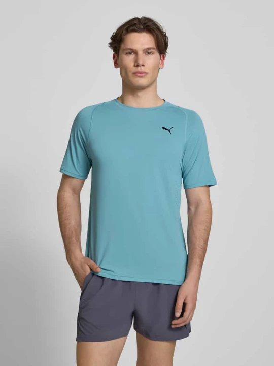 Zdjęcie produktu T-shirt z nadrukiem etykiety Puma Morski