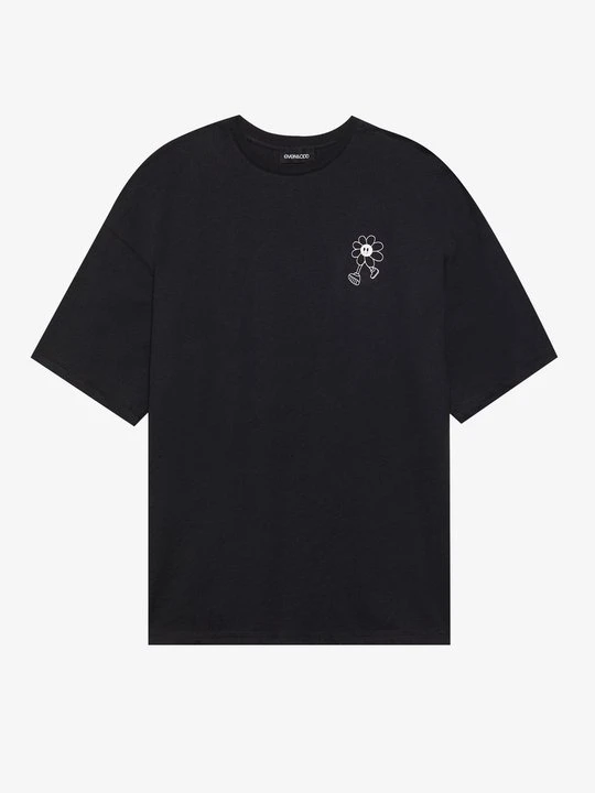 Zdjęcie produktu T-shirt z nadrukiem Even&Odd czarny